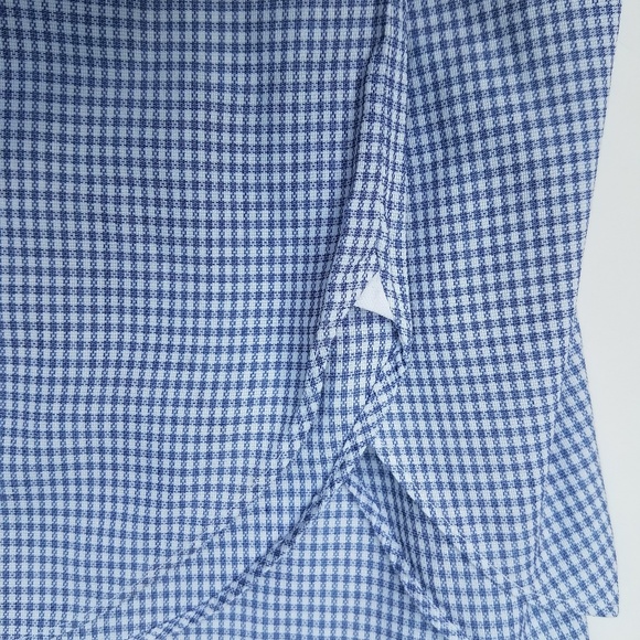 Ermenegildo Zegna Blue Check Shirt 15.5/32 Reg Fit - Picture 2 of 3